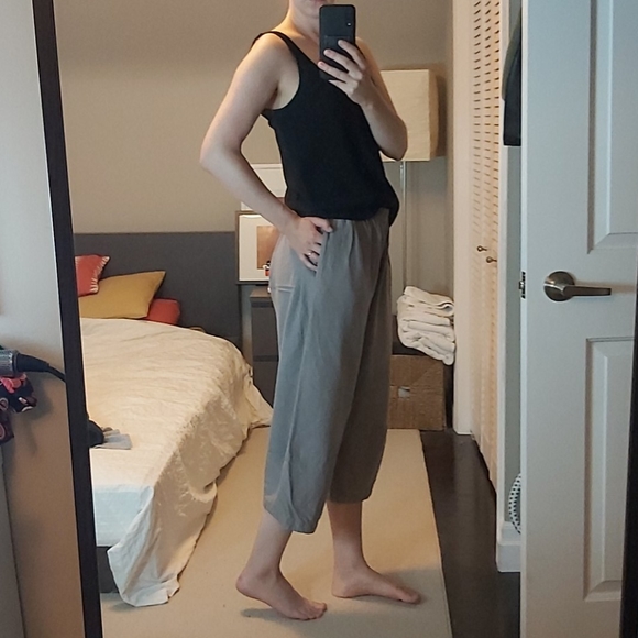 Vintage wide leg summer pants - Picture 6 of 7